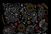 Cryptids Bundle, an Object Graphic by Annie Konst (Thumbnail 2 of 21)