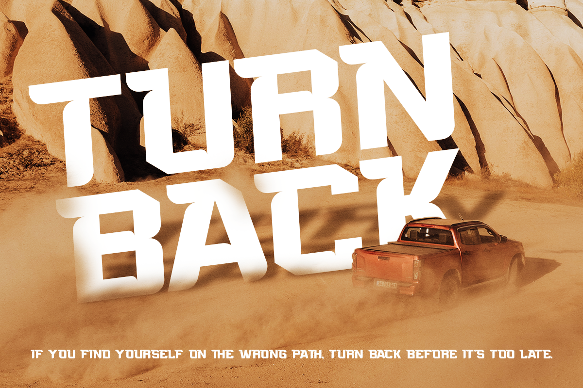 Speed Force - Sport Font, a Sans Serif Font by RagamKata (Photo 9 of 12)