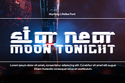 Hunting Lifelike - Futuristic Font, a Sans Serif Font by 177Studio (Thumbnail 6 of 8)