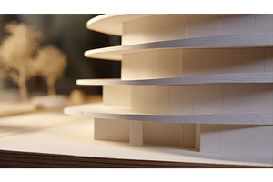 Modern Architectural Model with, an Architecture Photo by Lermont51