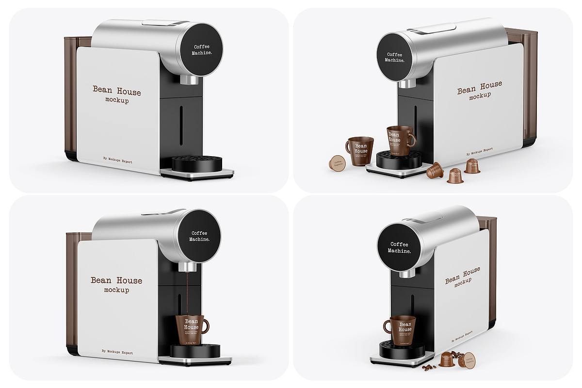 Coffee Machine Mockups, a Product Mockup by Mockups Expert (Photo 1 of 5)