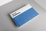 Brand Guidelines Template Landscape, a Brochure Template by DesignCrest (Thumbnail 3 of 15)