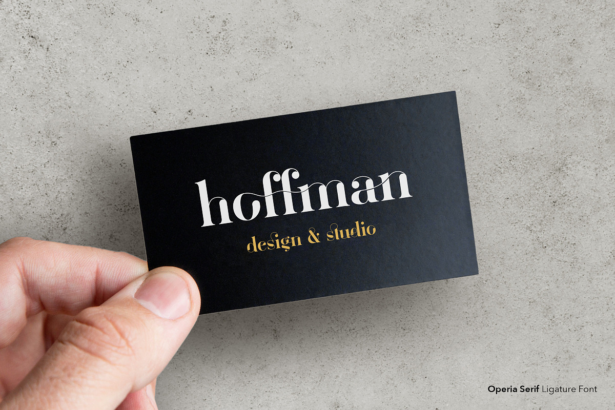 Operia – Serif Ligature Font, a Font by Monogram World (Photo 6 of 20)