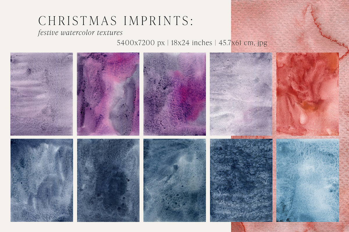 Christmas Backgrounds watercolor, a Background Graphic by Yuliya Derbisheva (Photo 11 of 12)