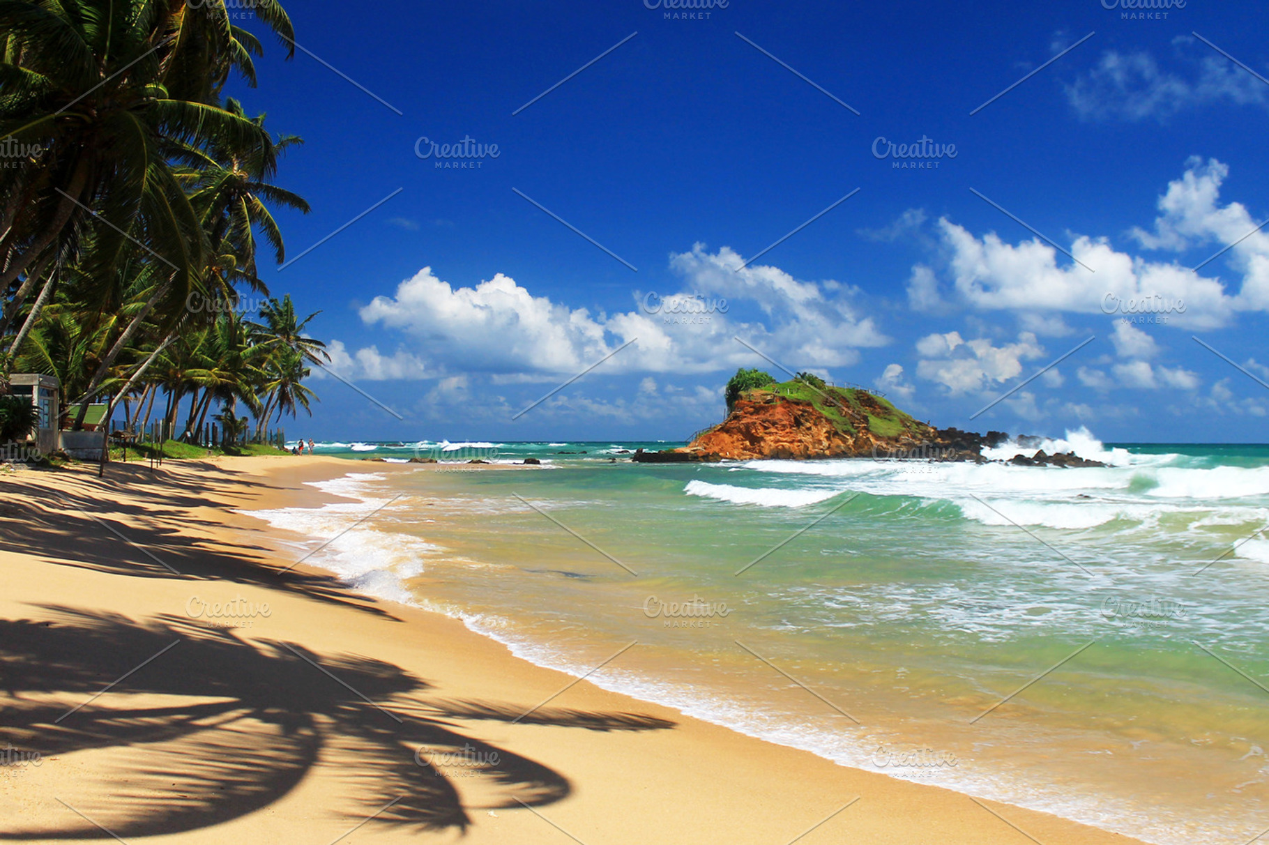 Beautiful beach in mirissasri lanka featuring beach, landscape, and view, a Holiday Photo by VIBE Collective