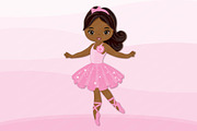 Vector African American Ballerina, an Illustration by TheCreativeMill (Thumbnail 5 of 5)