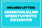 Cloudy Daze - by Milk and Searle, a Sans Serif Font by Milk and Searle (Thumbnail 2 of 6)