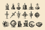 Medieval Love illustrations, a Decorative Illustration by Nocturnal Wolf (Thumbnail 15 of 16)