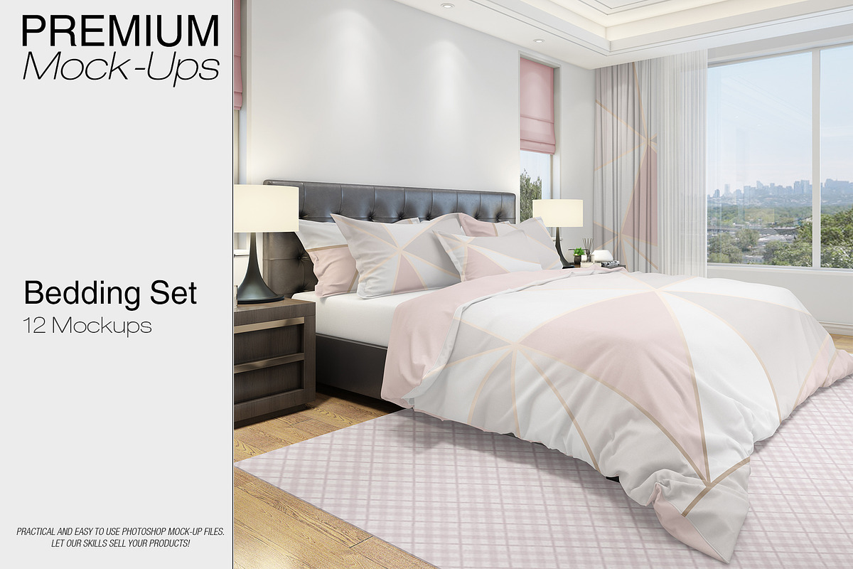 Bed Linens Bundle - 30 Mockups, an Apparel Mockup by mock-ups (Photo 19 of 35)