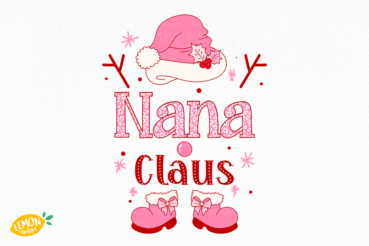 Pink Christmas PNG Sublimation, a Seasonal Illustration by LemonDesign (Photo 10 of 12)