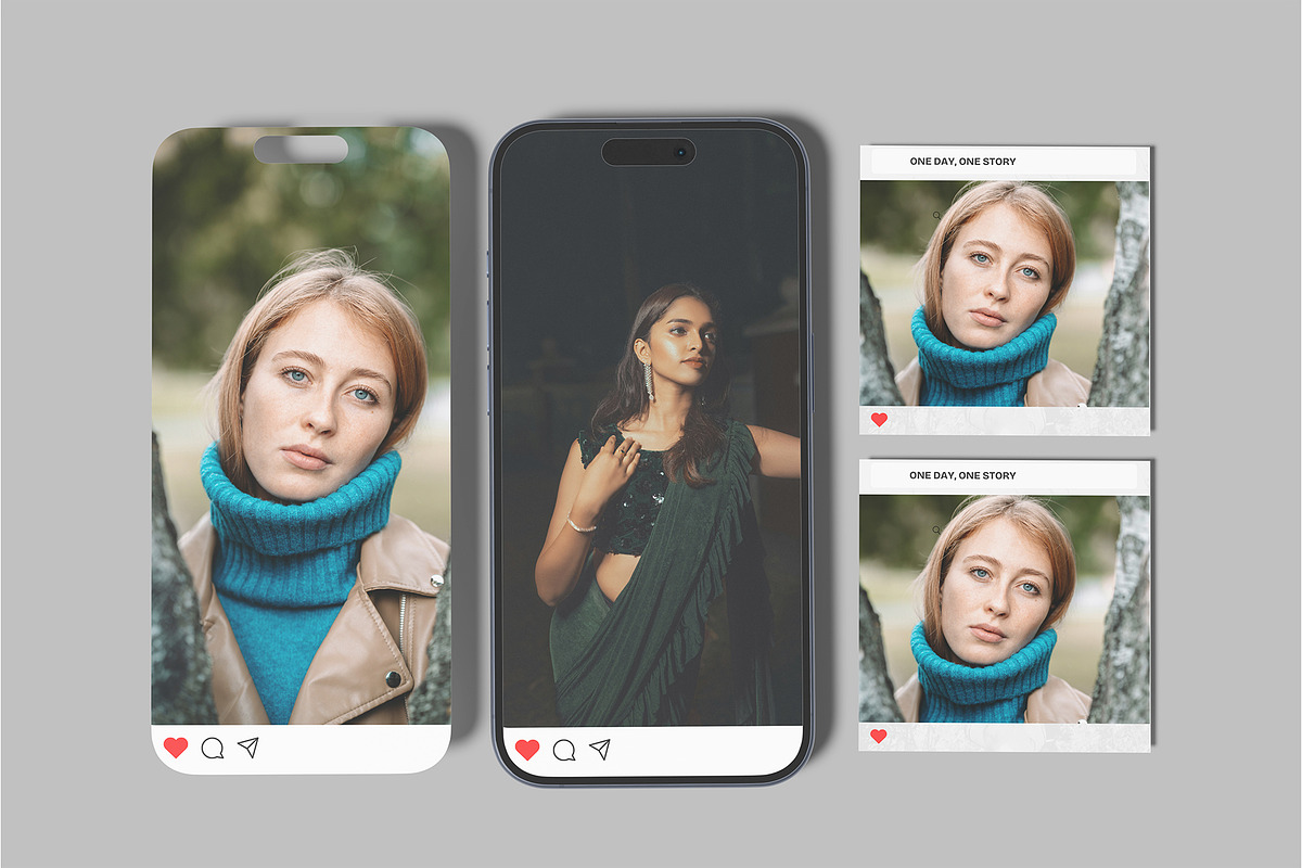 Social Media Post Mockup, an iPhone Mockup by lamorastudio (Photo 4 of 11)