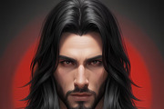 Procreate Male Hair & Face Stamps, a Brush Add-On by OneBerryCreations (Thumbnail 6 of 8)