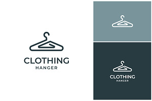 Hanger Clothes Clothing Logo, a Branding & Logo Template by ika trisiana