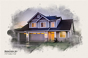 Editable Watercolor Photoshop Effect, an Action Add-On by Photoshop Action (Thumbnail 15 of 17)