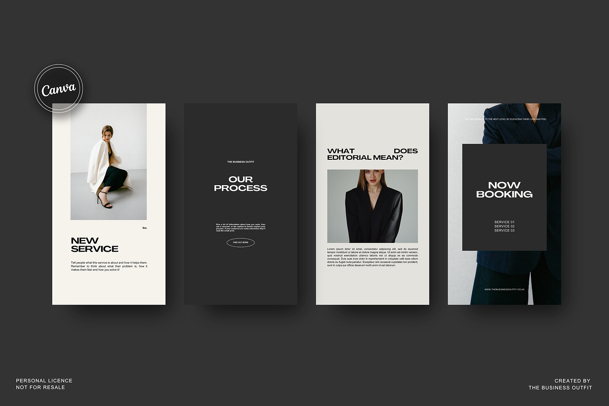 CANVA: Bold Vol2 Instagram Stories, a Social Media Template by thebusinessoutfit (Photo 5 of 9)