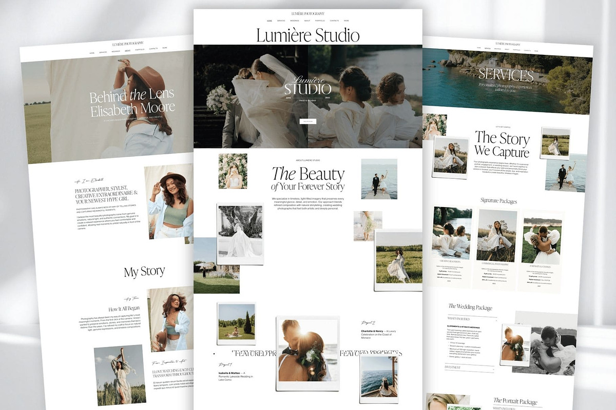 Squarespace Photography Template, a Squarespace Template by Presentibox (Photo 8 of 11)