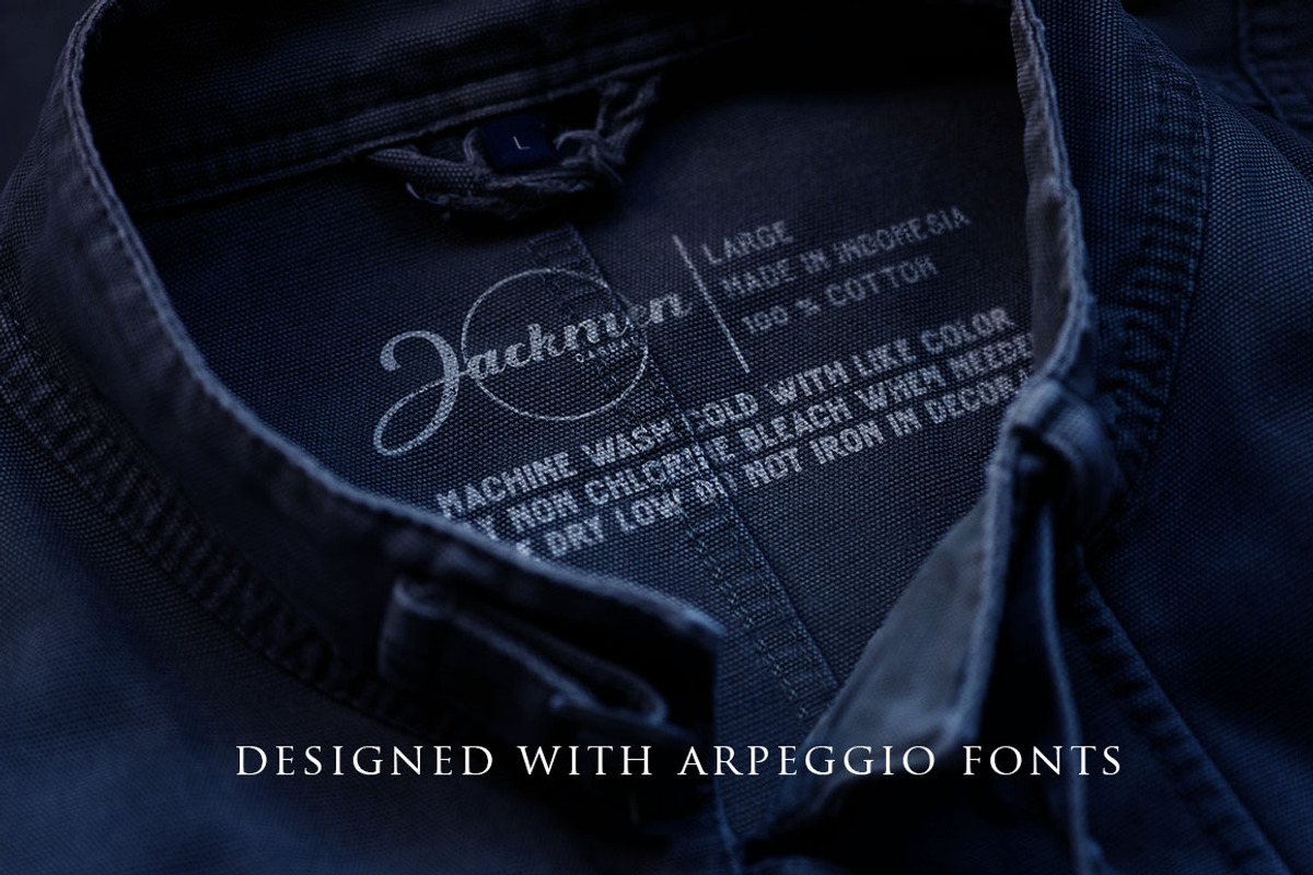 Arpeggio l Font Duo&6 Logo Templates preview 4