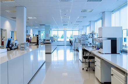 Modern medical laboratory with, a Health & Medical Photo by Lermont51