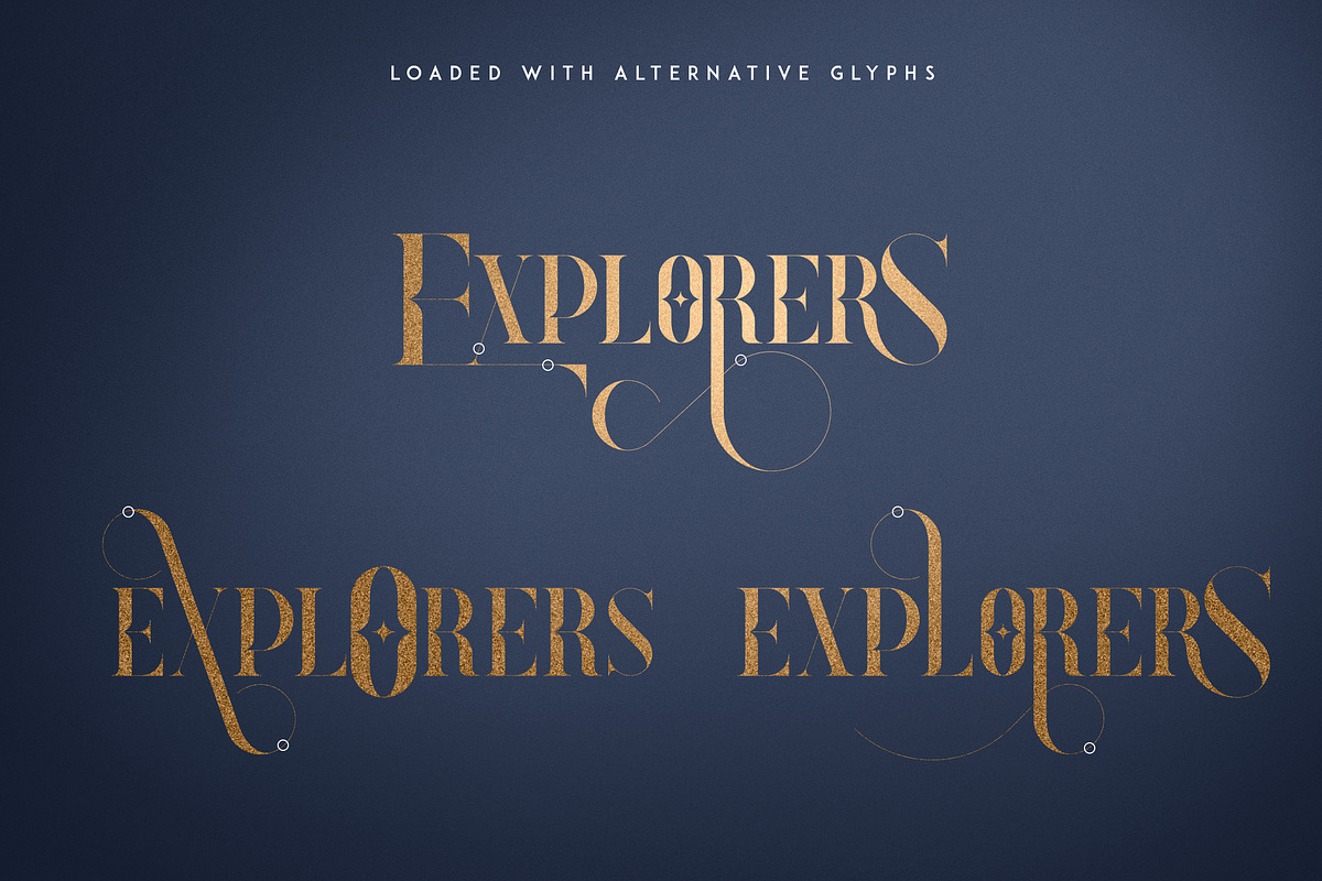 Explorers - Serif font + Extras, a Serif Font by VP Fonts (Photo 8 of 12)