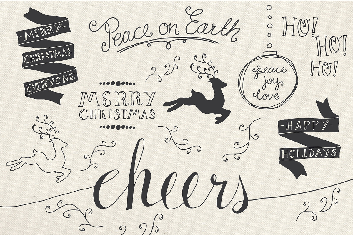 Christmas Clipart + Vectors! (Set 3) preview 2