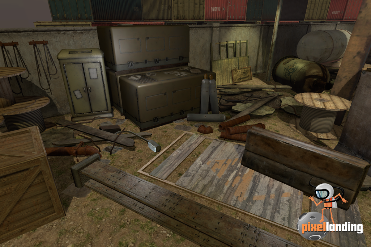 Industrial Abandoned Factory, an Environmental 3D Model by Pixel Landing (Photo 5 of 6)