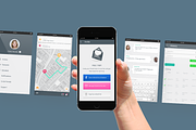 Fiax (Transportation App UI), an UI Kit Template by Rebound  (Thumbnail 8 of 8)