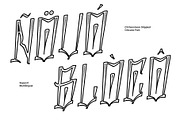 CS Densmore Stippled, a Serif Font by Craft Supply Co. (Thumbnail 7 of 8)