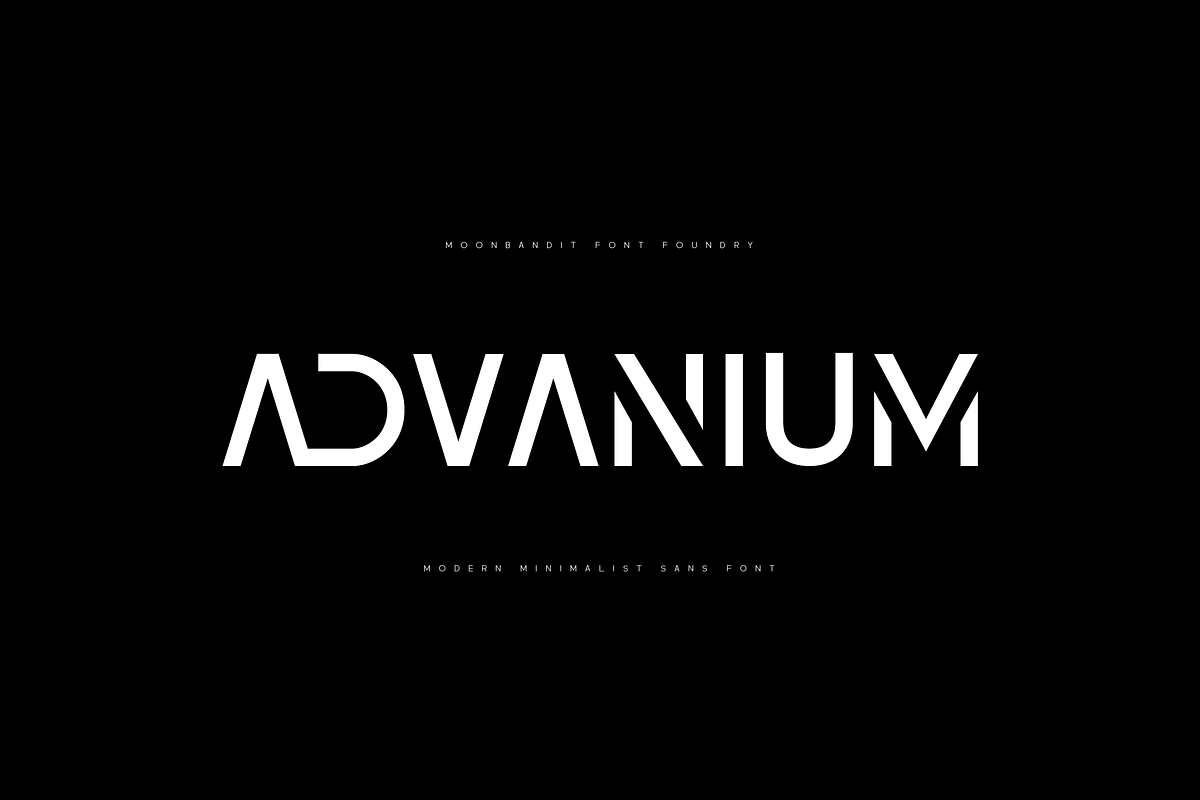 MBF Advanium: The Ultimate Cyberpunk Font