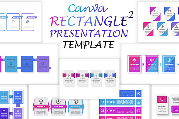 Rectangle Canva Template preview 7