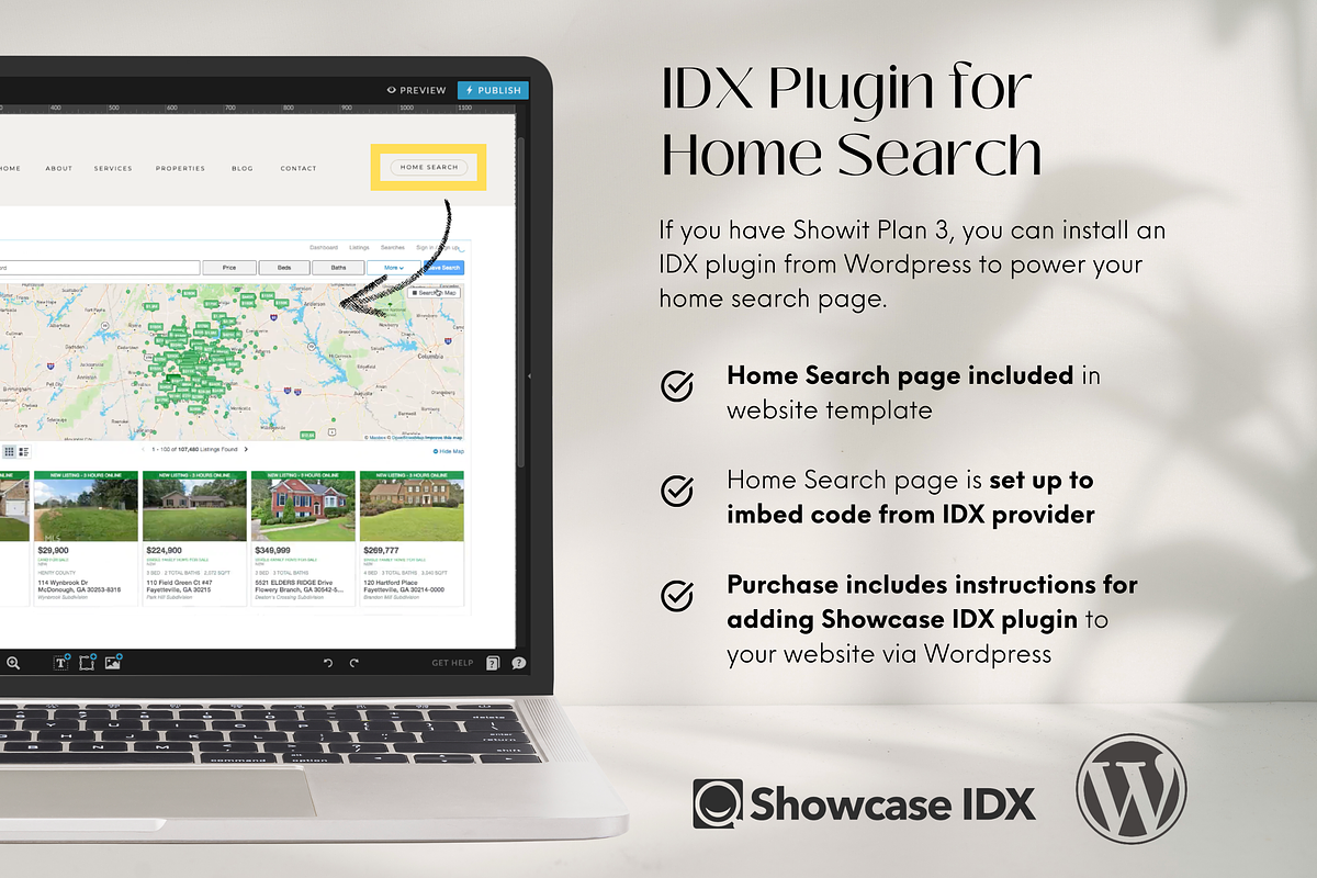 Real Estate Website Showit Template, a Squarespace Template by Warmsoulgallery (Photo 6 of 10)