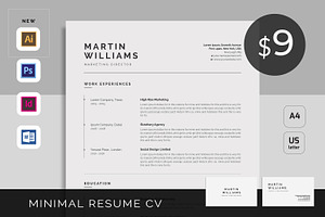 Resume/CV, a Resume Template by UX-group