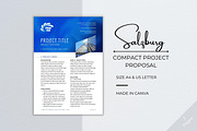 Compact Project Proposal Template, a Magazine Template by B2 Studio (Thumbnail 1 of 10)