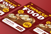 Chinese Food Flyer Set, a Flyer Template by Annora Studio (Thumbnail 5 of 6)
