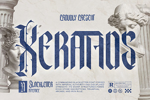 Xerathos Gothic Blackletter Medieval