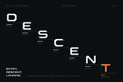 Orvane - Geometric Space Typeface, a Sans Serif Font by HipFonts (Thumbnail 8 of 17)