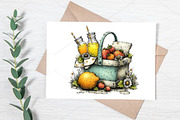 Whimsical Summer Kids Clipart Bundle, a Seasonal Illustration by Canvas Craft (Thumbnail 6 of 7)