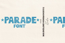 Parade Hand Crafted Font