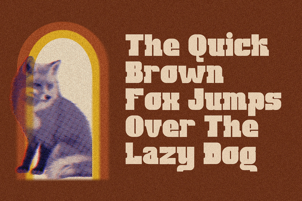 Justock Font - Black Slab, a Slab Serif Font by giemons™ (Photo 9 of 9)