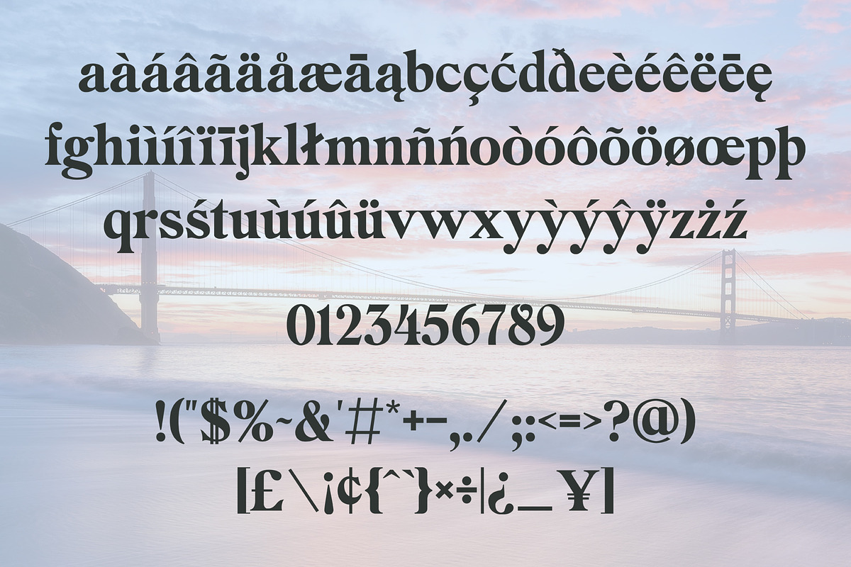 Frisco - Classic Serif Font, a Serif Font by Bart Wesolek (Photo 5 of 10)