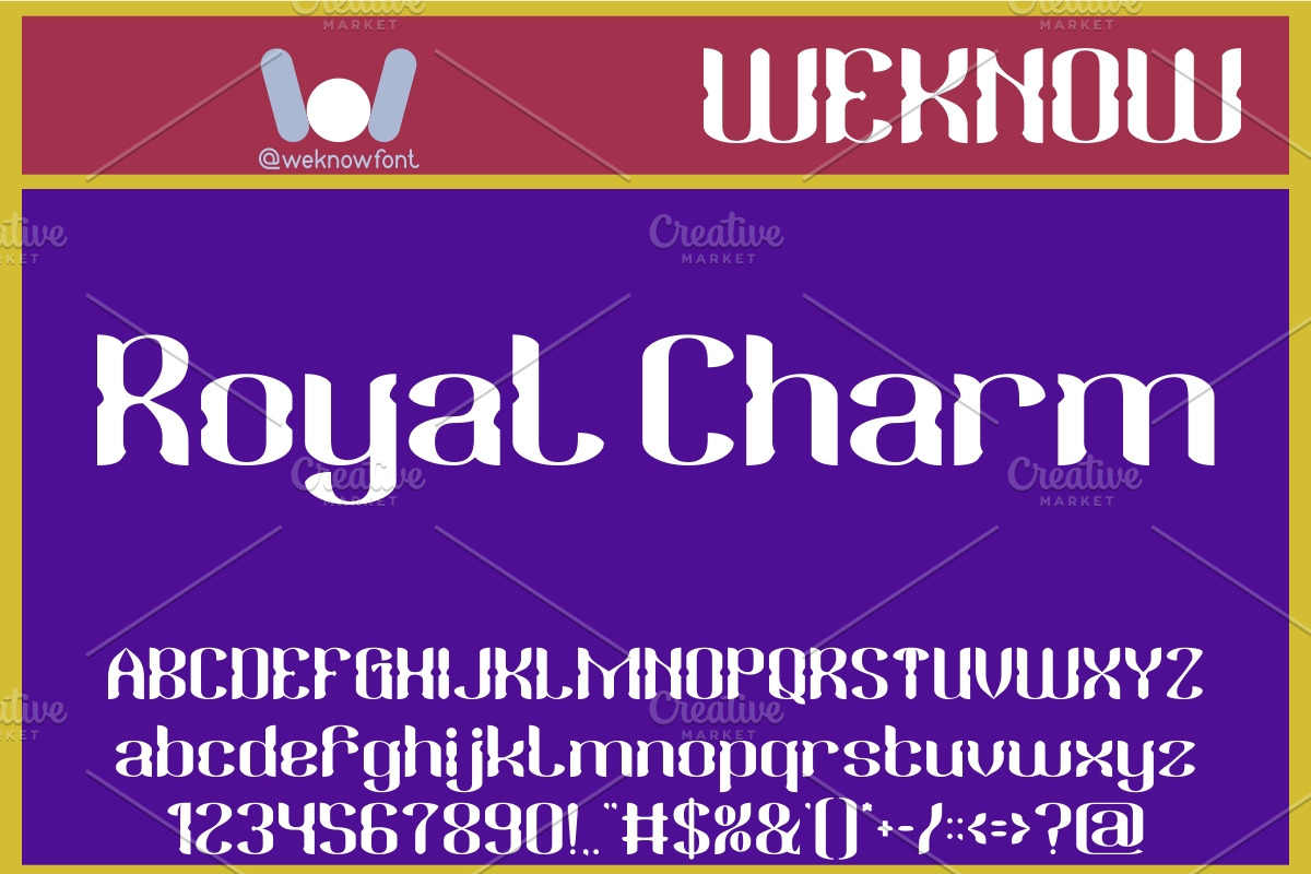 King and Queen font, a Font by weknow (Photo 3 of 8)