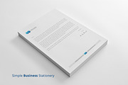 Simple Business Stationery, a Stationery Template by azadcsstune (Thumbnail 3 of 5)