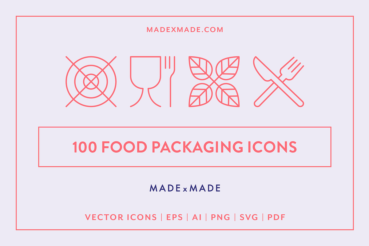 4x Packaging Icons Bundle (25% off), an Outline Icon by Made by Made (Photo 4 of 22)