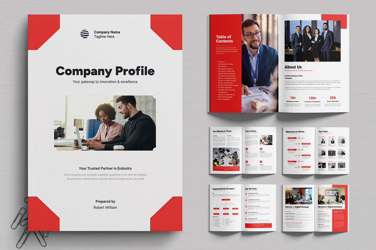 Company Profile for Construction