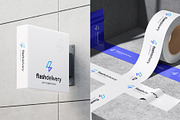 Abstract Delivery Logo Design, a Branding & Logo Template by Dipak Dheer (Thumbnail 5 of 6)