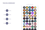 50 Astronomy Icons, an Icon by Dighital (Thumbnail 10 of 10)