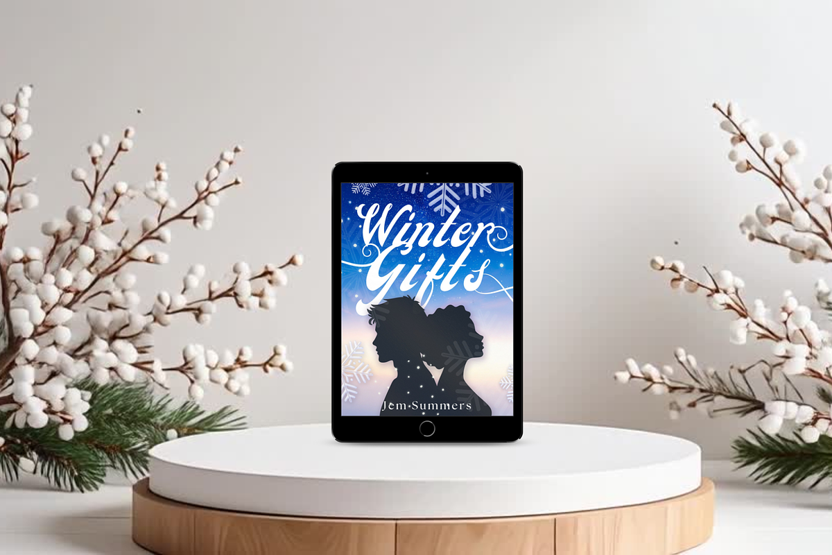 Romance Winter Premade Book Cover preview 3