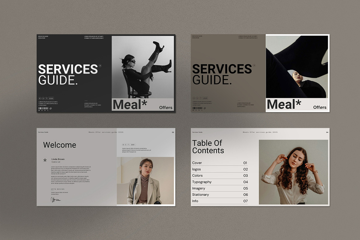 Services & Pricing Guide, a Presentation Template by Dream-Lab (Photo 2 of 9)