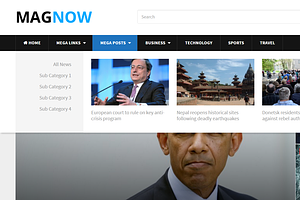 MagNow WordPress Theme