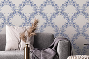 Toile Floral Seamless Patterns Set, a Pattern Graphic by ON_lineart_store (Thumbnail 9 of 10)