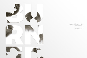 Burned Smart PSD Vol. 1